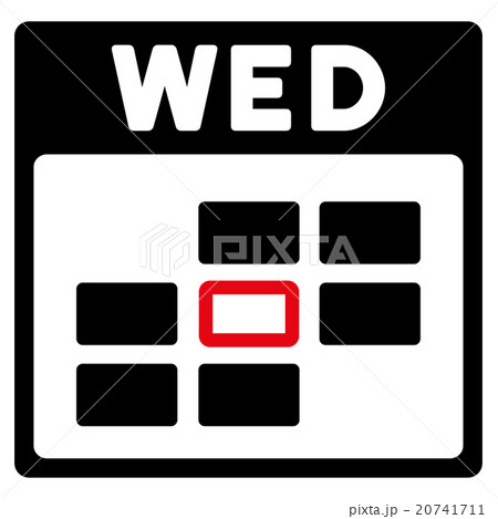 Wednesday Flat Icon Wednesday Flat Icon 20741711