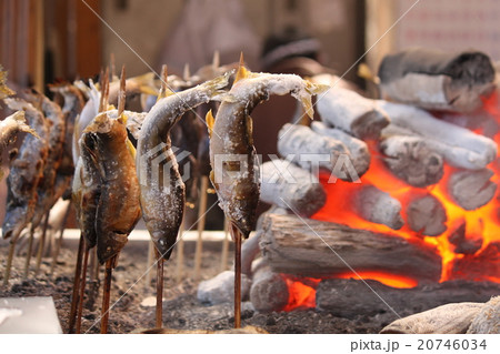秋の日光グルメ・鮎の塩焼き 秋の日光グルメ・鮎の塩焼き 20746034