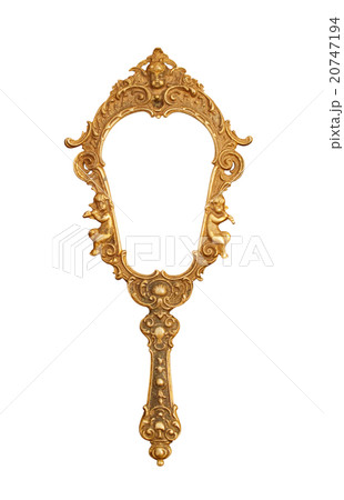 Vintage hand-held mirror 20747194