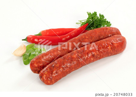 Spicy sausages 20748033