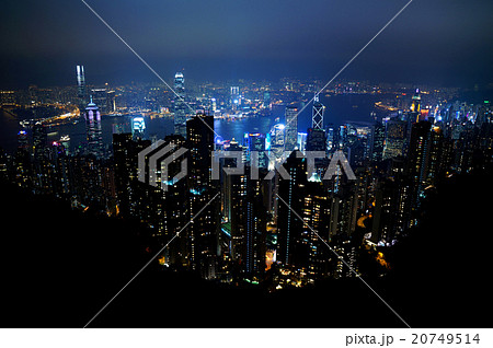 香港の夜景(ビクトリアピーク) 20749514