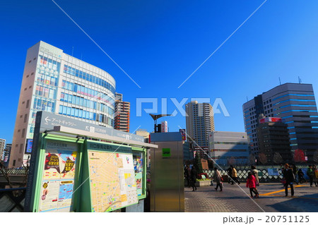 埼玉県のJR川口駅東口の風景2016年1月4日撮影 20751125