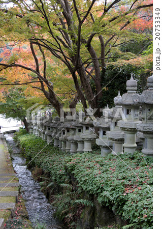 勝尾寺の燈籠 勝尾寺の燈籠 20753349