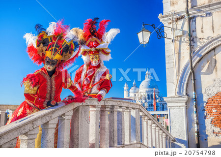 Amazing carnival masks in Venice, Italy Amazing carnival masks in Venice, Italy 20754798
