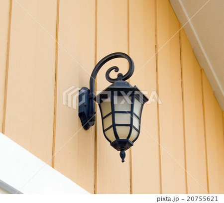 Classic lantern on the wall. Classic lantern on the wall. 20755621