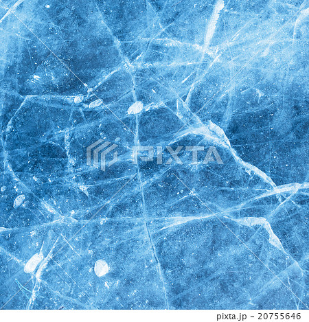 Abstract ice texture with air bubble 20755646