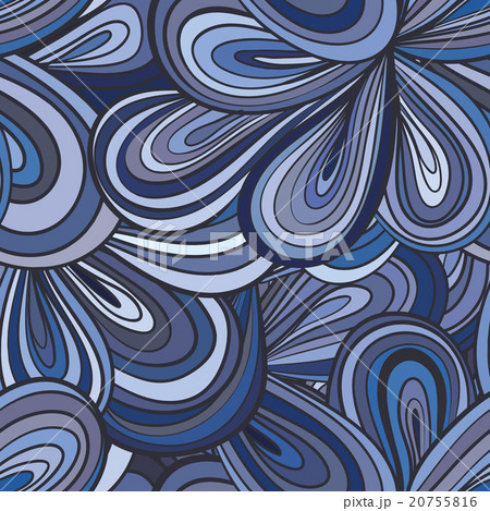 Hand-drawn abstract seamless pattern Hand-drawn abstract seamless pattern 20755816