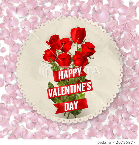 Valentines Day lacy frame. EPS 10 20755877