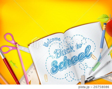 Back to School marketing background. EPS 10 Back to School marketing background. EPS 10 20758086