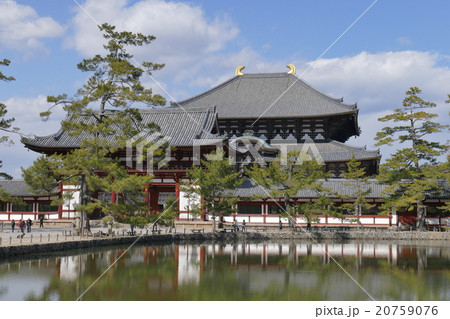 【東大寺大仏殿】 奈良県奈良市雑司町 【東大寺大仏殿】 奈良県奈良市雑司町 20759076