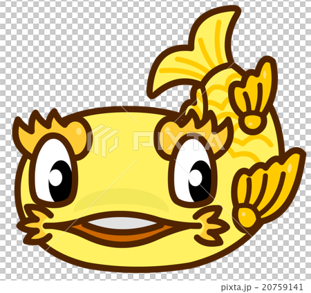 かわいい金シャチ 20759141