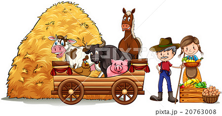 Farmers and farm animals Farmers and farm animals 20763008