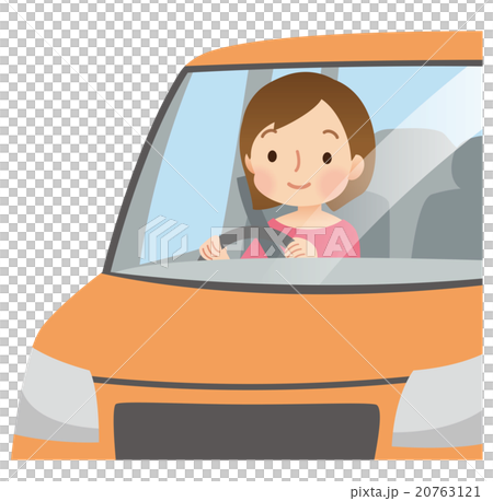 車を運転する女性 20763121