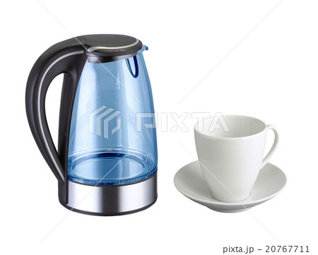 Kettle on white background Kettle on white background 20767711