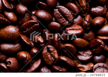 fried coffee beans fried coffee beans 20768625