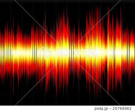 Colorful abstract digital sound wave background. 20768962
