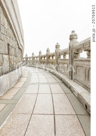 Stone walkway around big buddha hong kong Stone walkway around big buddha hong kong 20769915