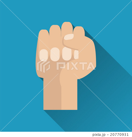 fist vector flat icon fist vector flat icon 20770931