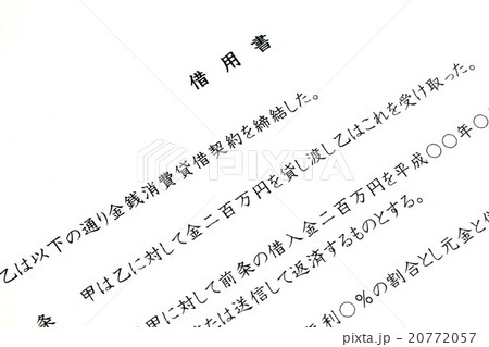 借用書 20772057