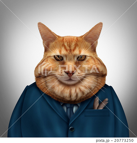 Business Fat Catのイラスト素材