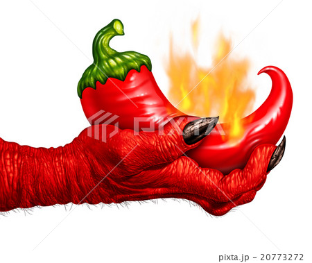 Hot Pepper Devil Hand Hot Pepper Devil Hand 20773272