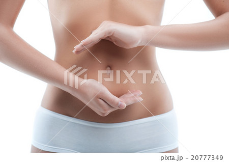 Pretty fit girl prefers only healthy eating 20777349