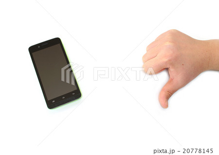 スマートフォンとバッドサイン 20778145