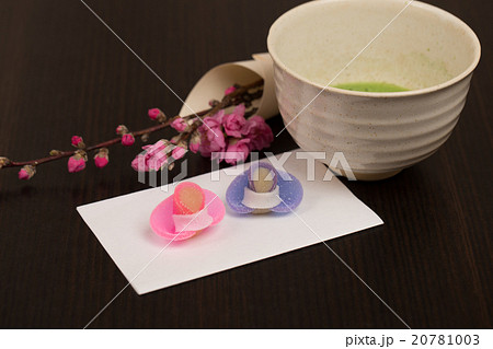 茶道（ひな人形イメージ） 20781003