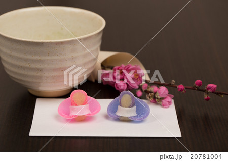 茶道（ひな人形イメージ） 20781004