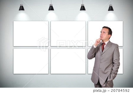 businessman thinking businessman thinking 20784592
