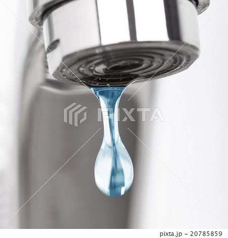 Faucet and water drop Faucet and water drop 20785859