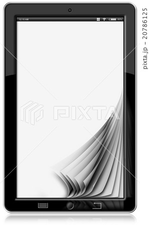 Tablet Computer with Blank Pages 20786125