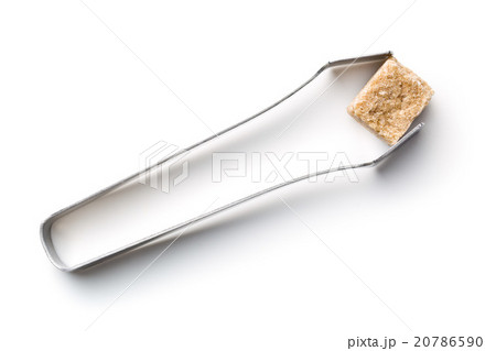 sugar cubes and sugar tongs 20786590