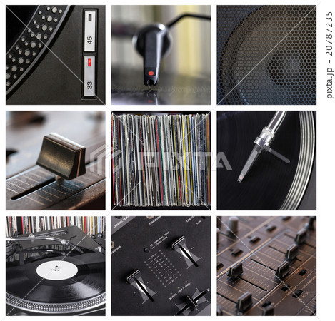 Dj tools collage Dj tools collage 20787235