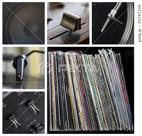 Dj tools collage Dj tools collage 20787246