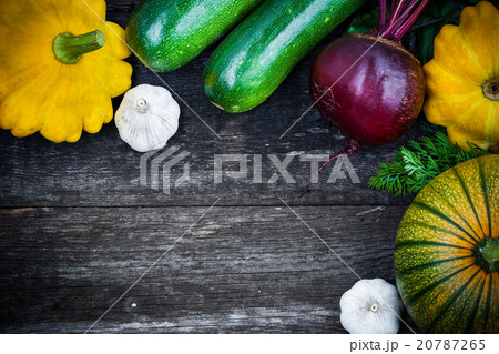 Fresh organic gardening vegetables Fresh organic gardening vegetables 20787265