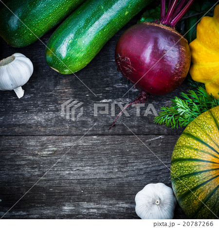 Fresh organic gardening vegetables Fresh organic gardening vegetables 20787266