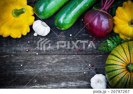 Fresh organic gardening vegetables Fresh organic gardening vegetables 20787267