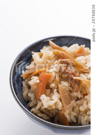 鶏ごぼうの炊き込みごはん 20788638