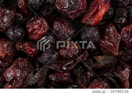 Dried cranberries, cherries and blueberries 20790526