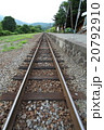 ローカル線のレール 20792910