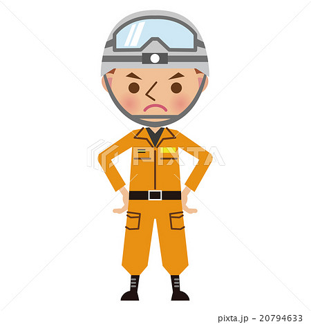 真剣な表情のレスキュー隊員 真剣な表情のレスキュー隊員 20794633