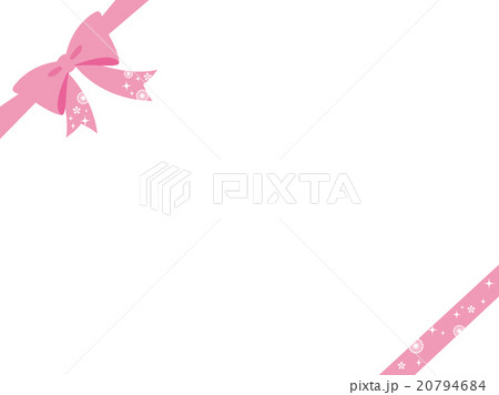 リボン フレームのイラスト素材 リボン フレームのイラスト素材