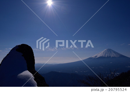 鬼ヶ岳山頂からの富士山 鬼ヶ岳山頂からの富士山 20795524