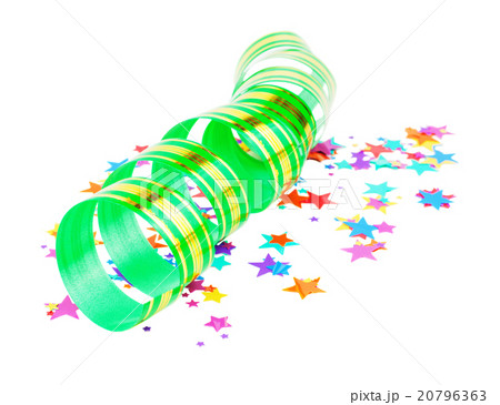 Confetti and ribbon 20796363