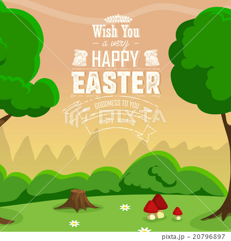 Happy Easter Card Happy Easter Card 20796897