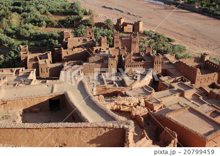 アイト・ベン・ハッドゥ　要塞の村　世界遺産　　モロッコ 20799459