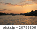 尾道水道の夕暮 20799806