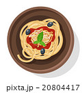 Italian pasta vector illustration. Isolated on 20804417