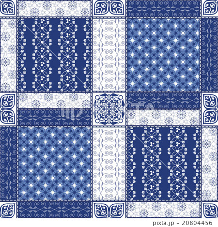 Creative seamless patchwork pattern Creative seamless patchwork pattern 20804456